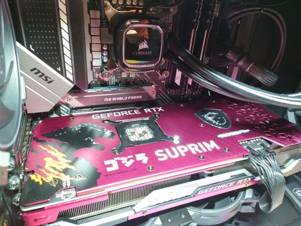 MSI GeForce RTX 3070 SUPRIM SE 8G LHR x GODZILLA [PCIExp 8GB]投稿 