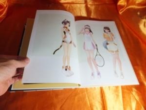 描き下ろしボックスと画集の表紙と裏表紙のデザインが素晴らしい