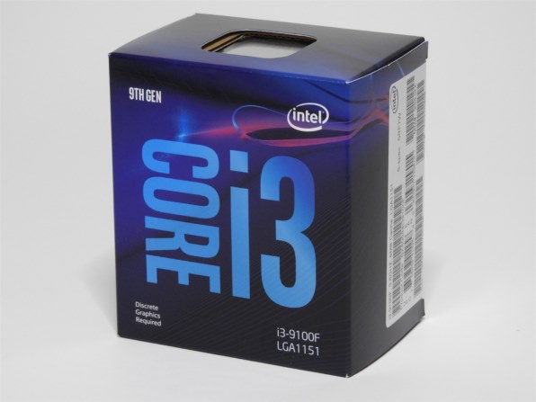 INTEL インテル Core i3-9100F CPU 4コア