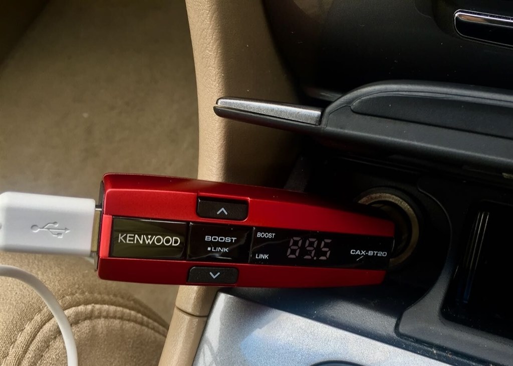 長く乗り続ける愛車の魅力度up ケンウッド Cax Bt20 R レッド Coupecamperさんのレビュー評価 評判 価格 Com