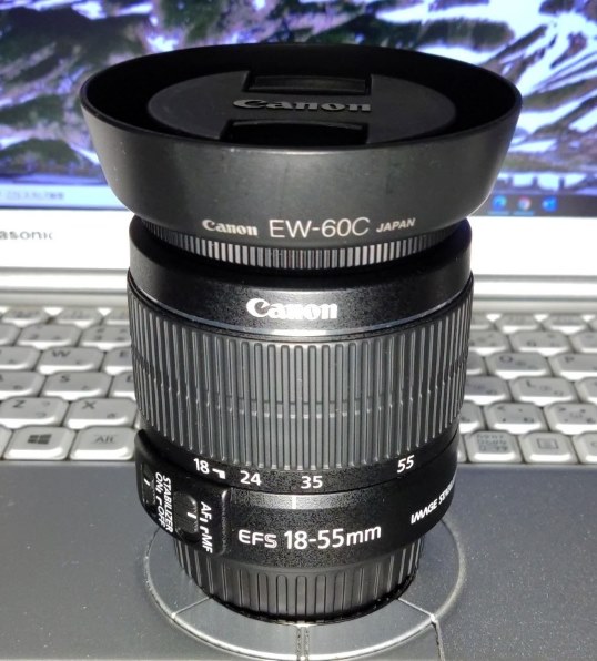 フォロー割￥200【感動のSTM】キャノン EF-S 18-55mm IS STM - レンズ