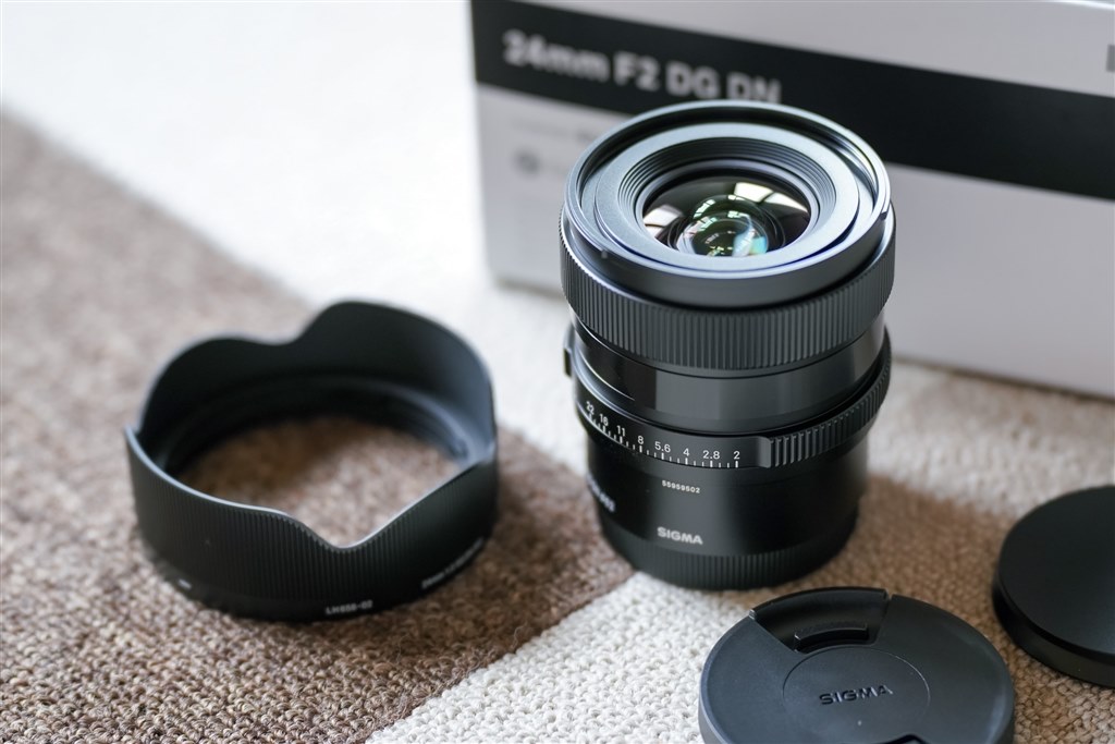 F3.5と迷いましたが、やはり明るさは正義』 シグマ 24mm F2 DG DN