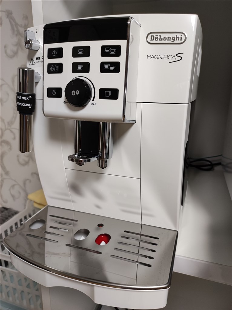 De'Longhi マグニフィカS ホワイト ECAM23120WN おまけ付き Amazon | De'Longhi (デロンギ) 全自動コーヒーマシン マグニフィカS