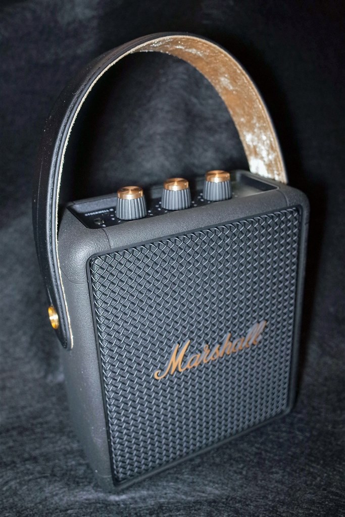 小音量でも艶やかです。』 Marshall STOCKWELL II [Black and Brass