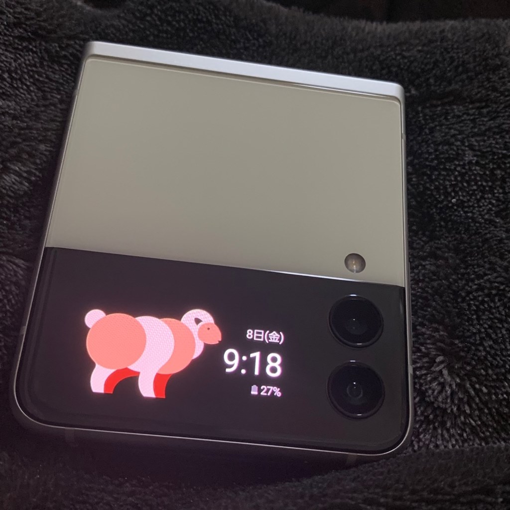 折り畳み最高！』 サムスン Galaxy Z Flip3 5G SC-54B docomo