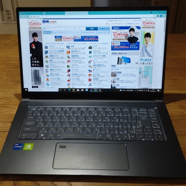 メモリ64GB・SSD合計1.5TB・nVIDIA MSI Prestige15 MSI クリエイターノートPC Prestige 15 - GeForce GTX 16