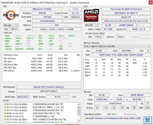 ASRock X570 PHANTOMGAMING X 5950X メモリセット ASRock | X570 Phantom Gaming 4
