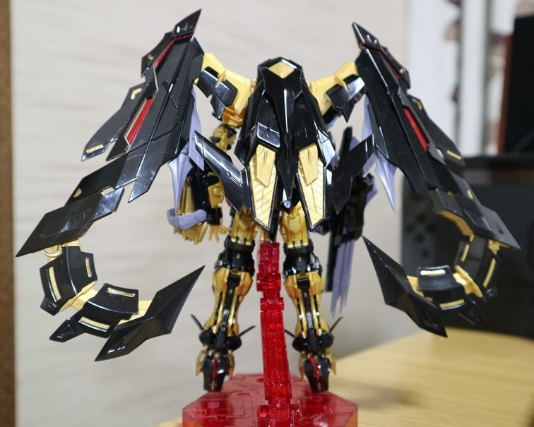 私は好きです Bandai Rg 1 144 ガンダムアストレイ ゴールドフレーム天ミナ しんいちろーさんのレビュー評価 評判 価格 Com