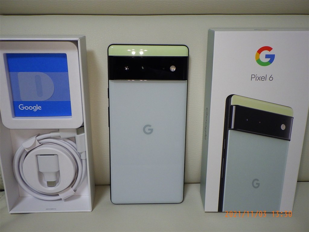 今日夫婦でガラ携からこのgoogle pixel 6 2台購入』 Google Google