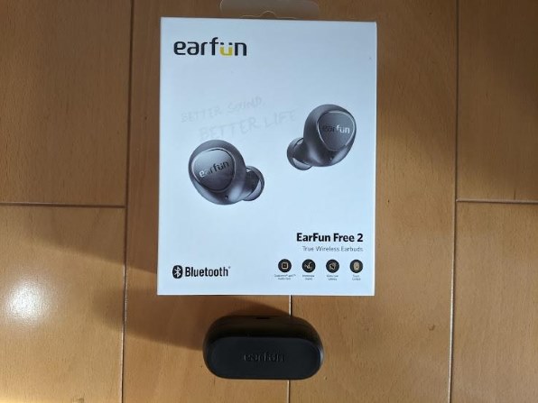 イヤホン earfun EarFun Free 2s 新品 EarFun Free 2Sレビュー】5,000円台でaptX・IPX7・ワイヤレス