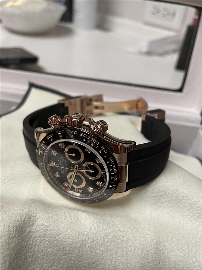 フレックスバレル　ブラック Rolex116518LN Daytona Oysterflex Black Dial – Newport Watch Club