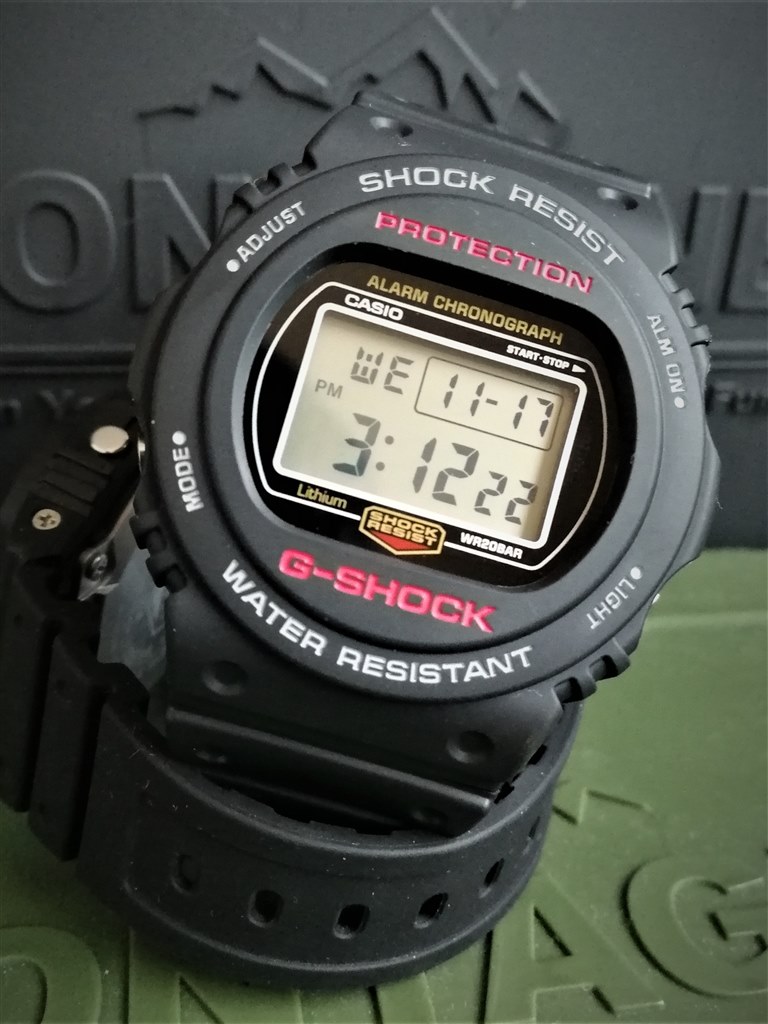 G-SHOCK DW-5750E-1JF スティング