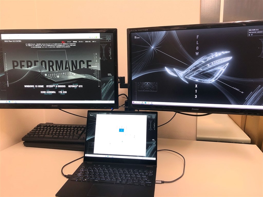 外付けGPU「XG Mobile」なしでも、十分使える』 ASUS ROG Flow X13