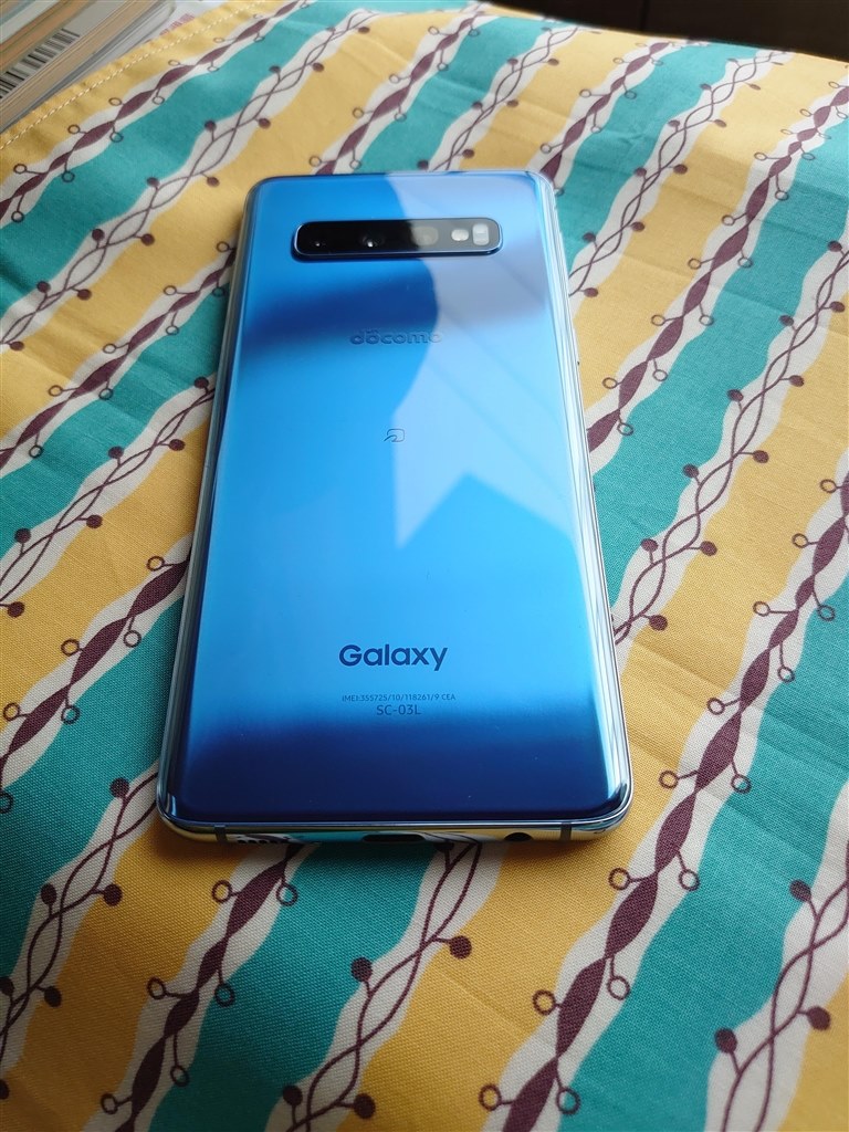 ジュビラン 新品未使用 SAMSUNG Galaxy S10 SC-03L プリズムブルー □ドコモ☆Joshin0794【1円