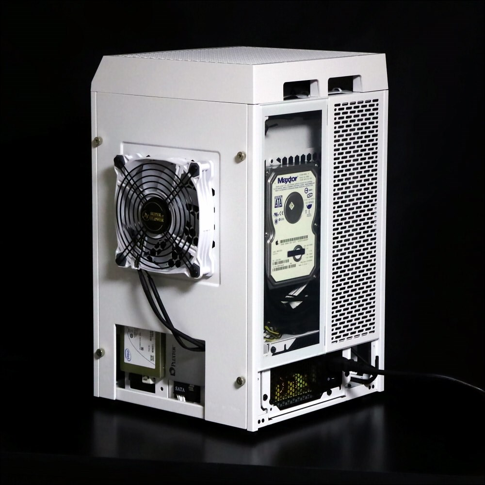 ヒートシンクマニア歓喜！』 Thermaltake The Tower 100 Snow Edition