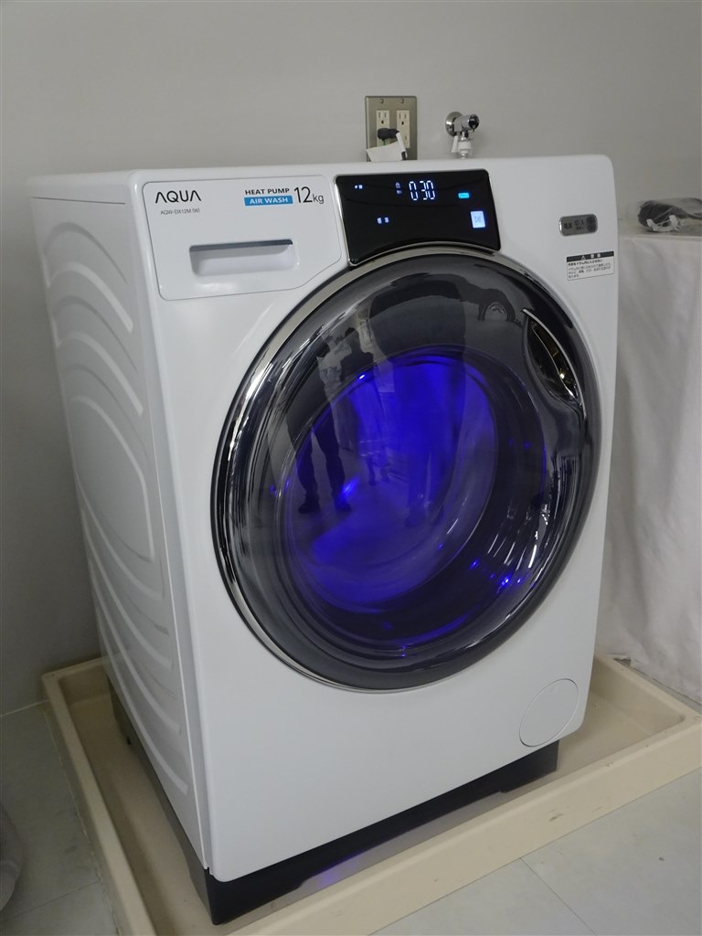 付属品は写真の通りですAQUA AQW-DX12M 2021年製 ドラム式洗濯乾燥機12
