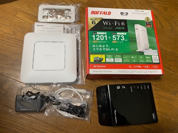 バッファロー AirStation WSR-1800AX4S/DWH [ホワイト]投稿画像・動画