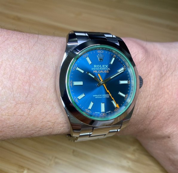ロレックス 純正 2コマ 駒 パーツ SS 116400GV オイスター ロレックス ミルガウス 116400GV オイスターブレスレット ギャラ