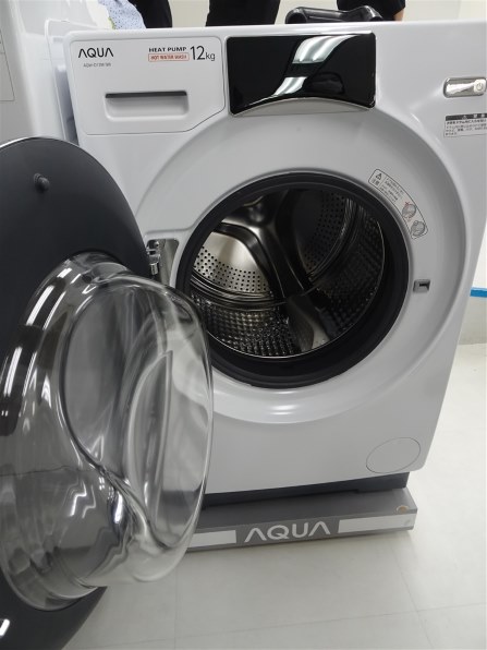 AQUA ドラム式洗濯機 AOW-D12M-W 本体 左開き AQUA ドラム式洗濯機 AOW-D12M-W 本体 左開き