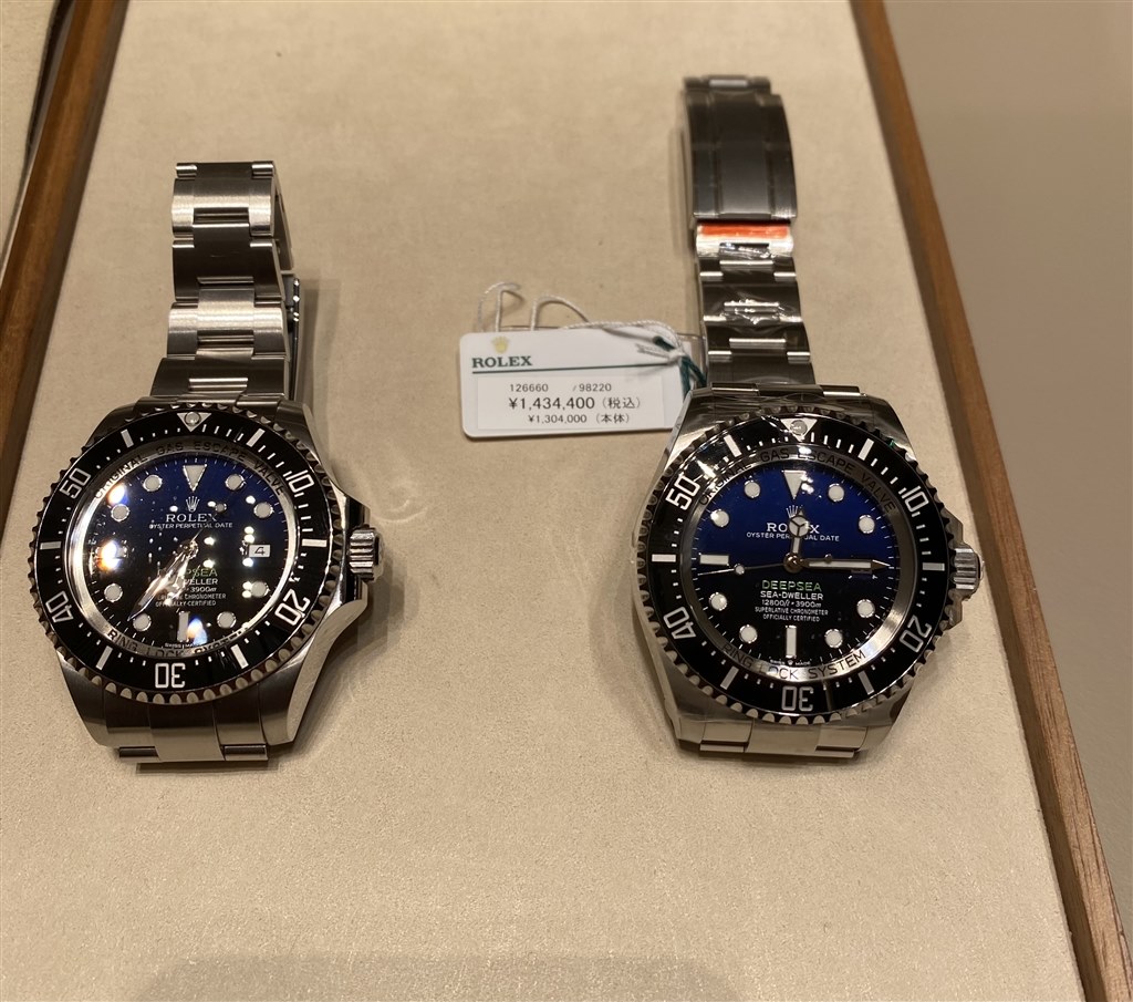 ティーズ ページ11 モデル型番解説：Ref.126660（ロレックス ディープシー） 銀座