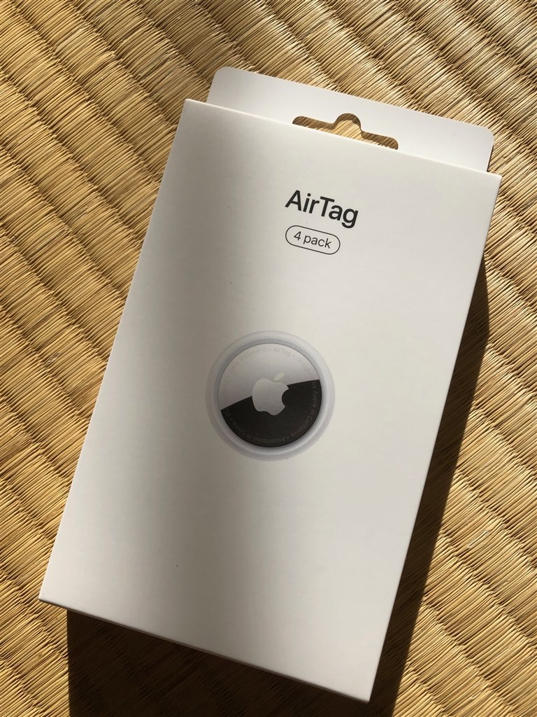 あると便利かも』 Apple AirTag 4パック 座敷笑爺さんのレビュー評価