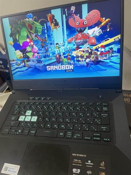 ASUS TUF Dash F15 FX516PR FX516PR-I7R3070EC 価格比較 - 価格.com