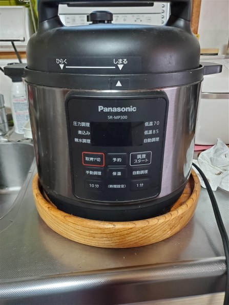 【新品・未使用・箱付き】電気圧力鍋　Panasonic SR-MP300-K