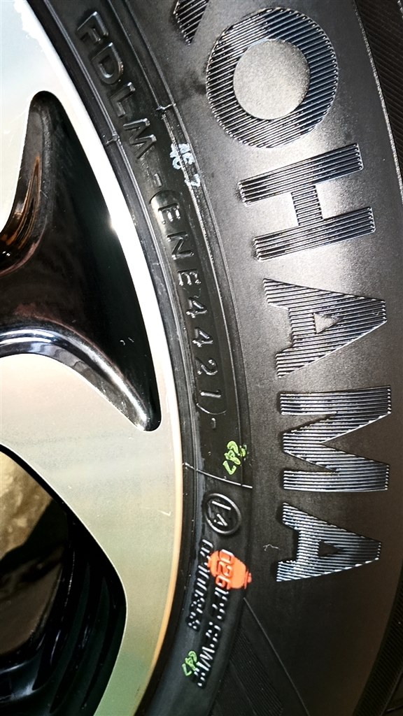 今まで装着していたメーカーで良かったです。』 YOKOHAMA iceGUARD 6