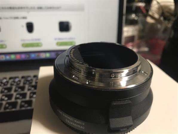 シグマ MOUNT CONVERTER MC-11 CANON EF-E ソニー用 レビュー シグマ MOUNT CONVERTER MC-11 CANON EF-E ソニー用 レビュー