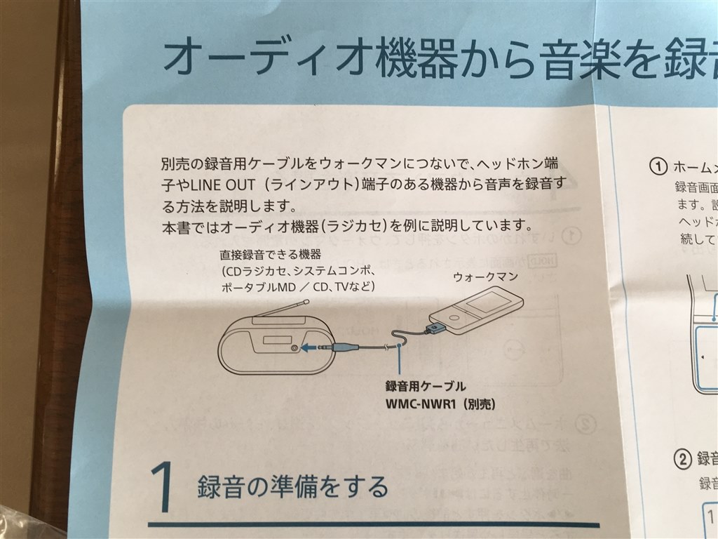 家事をしながら音楽聞きたい方にお勧めです』 SONY NW-S313 (PI
