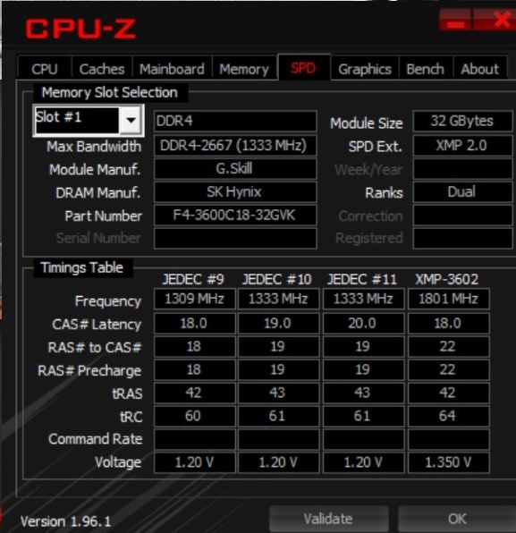 G.Skill F4-3600C18D-64GVK [DDR4 PC4-28800 32GB 2枚組]投稿画像 ...