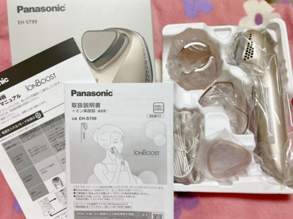 入荷しました Panasonic イオン美顔器 IONBOOST EH-ST99-N - 美容家電