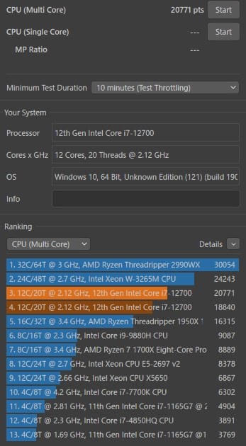 トップフローでもギリOKの11900K超え神CPU』 インテル Core i7 トップフローでもギリOKの11900K超え神CPU』 インテル Core i7