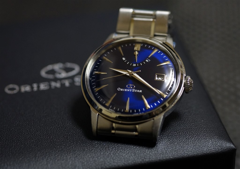 OrientStar RK-AF0004L ブルー文字盤 - 時計