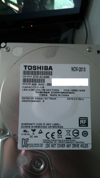 東芝 DT01ACA200BOX [2TB SATA 7200] 価格比較 - 価格.com