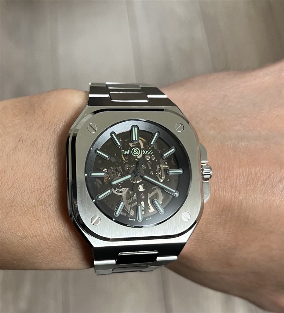 完成度の高いスケルトン』 Bell&Ross インストゥルメント BR 05