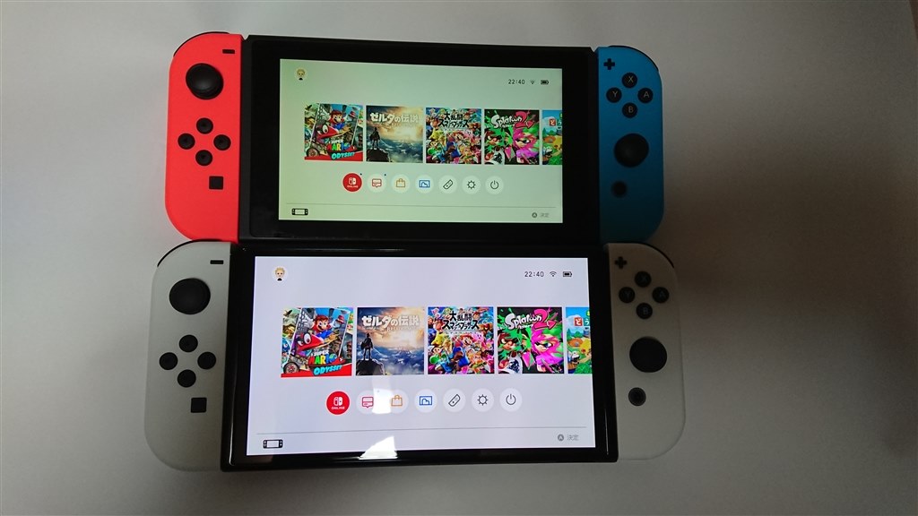 1アカウント2台運用と新旧比較』 任天堂 Nintendo Switch (有機EL 