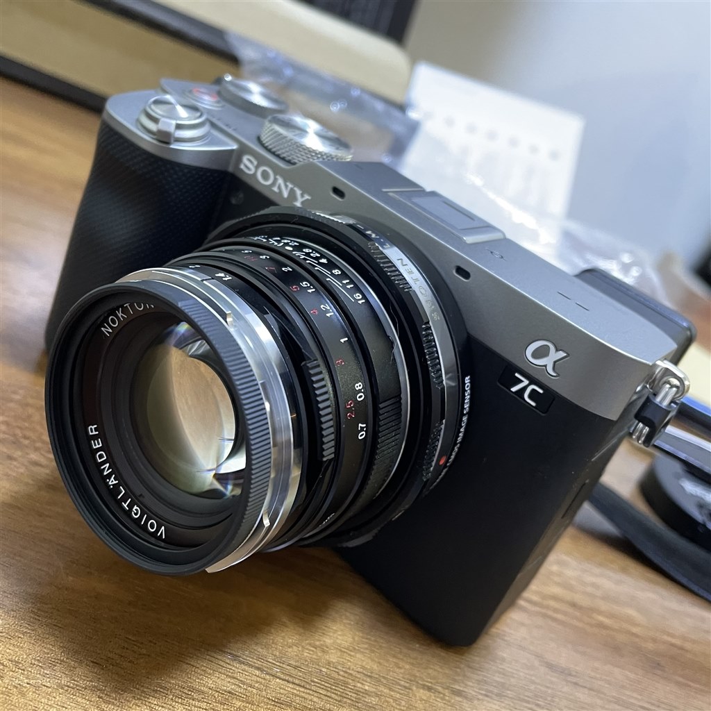 NOKTON classic 40mm f1.4 + LM-SE M アダプター-