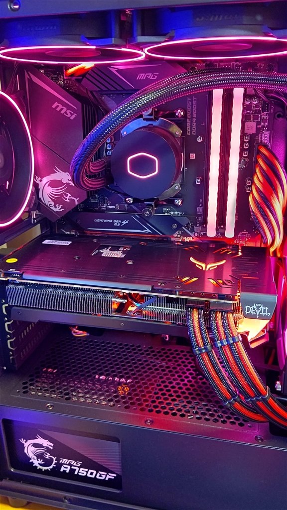 子供用自作パソコン』 PowerColor PowerColor Red Devil AMD Radeon RX