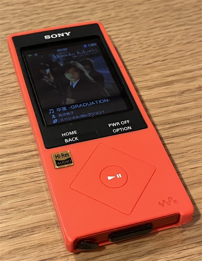 【未使用】SONY ウォークマン NW-A25 16GB シナバーレッド