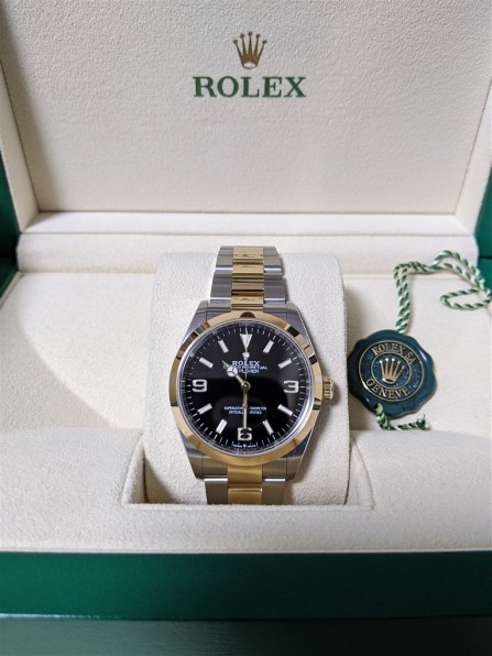 ロレックス エクスプローラー 124273 [369アラビア オイスター