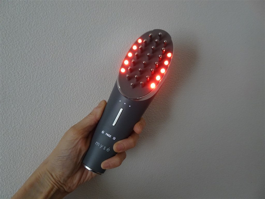 【美品】mysé EMS 美顔器 フェイスケア MS-80 ヤーマン ヤーマン、低～中周波EMSを採用した美顔器「スカルプリフト