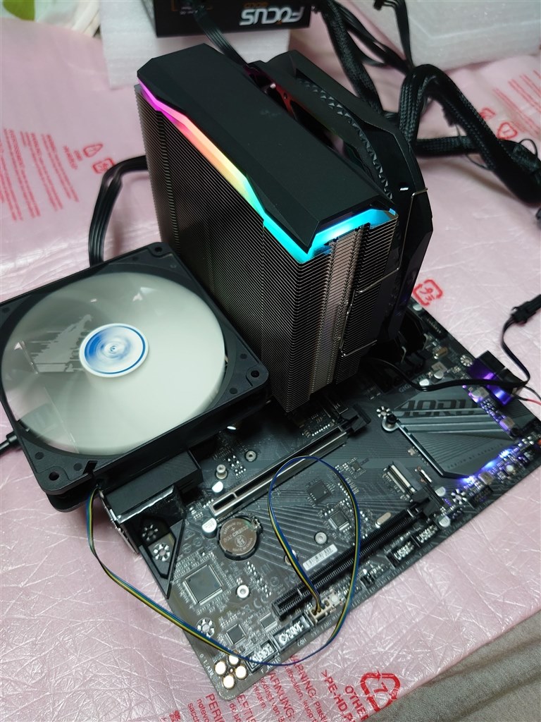 LGA1700（INTEL12thCPU）にインストール』 DEEPCOOL AS500 R-AS500