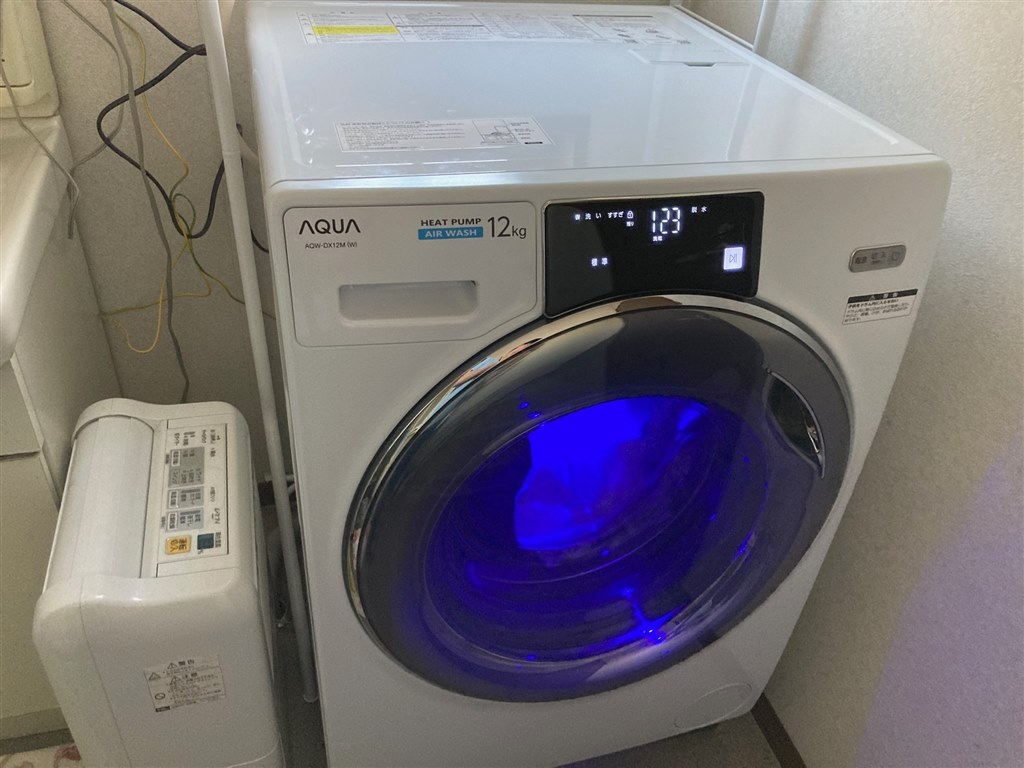 アクア AQUA ドラム式洗濯乾燥機 AQW-DX12M ホワイト 2022年製