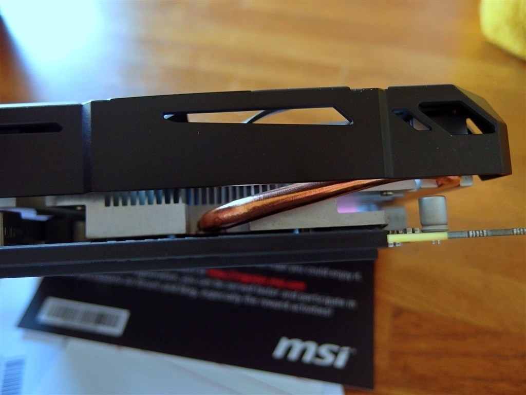 購入1年になりました。』 MSI GeForce GTX 1650 SUPER AERO ITX OC