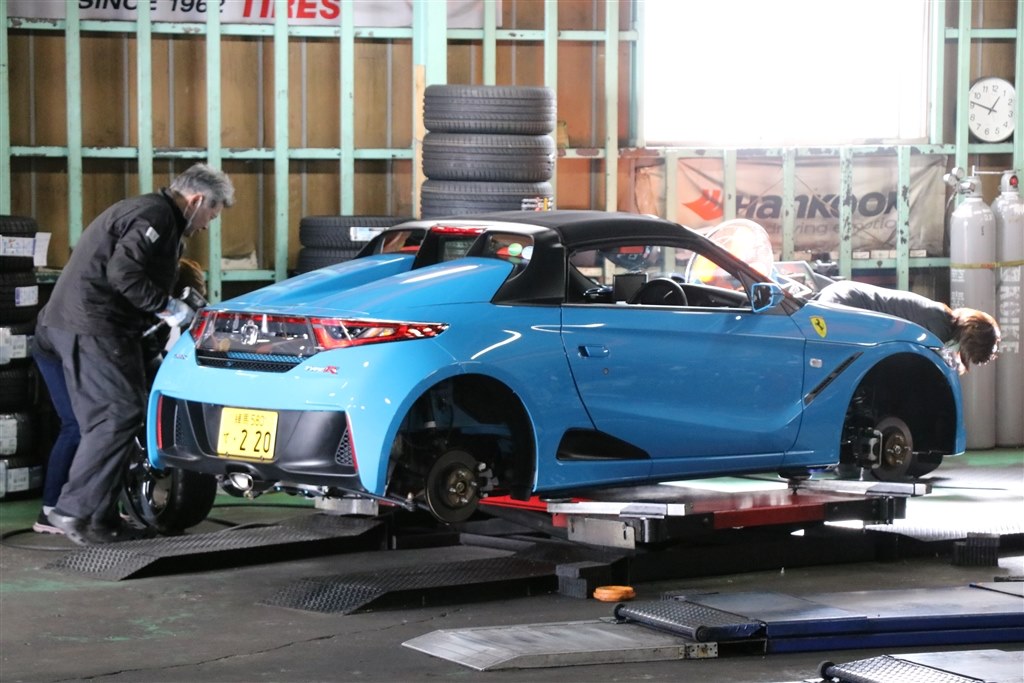 ナンカン製造レーシングタイヤをホンダS660装着しました
