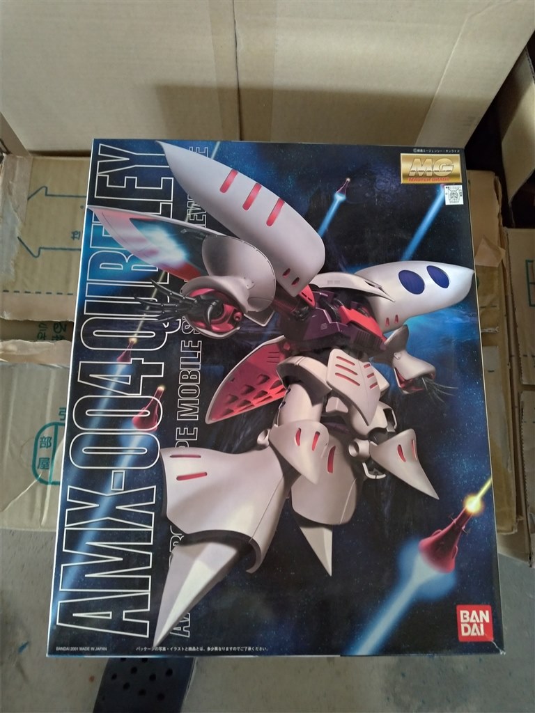 個人的にmgの傑作キット Bandai Mg 1 100 機動戦士ガンダムzz Amx 004 キュベレイ まぐたろうさんのレビュー評価 評判 価格 Com