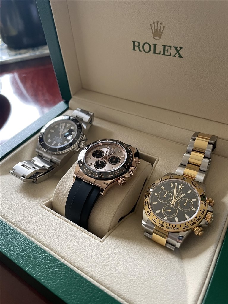 正規店にてゴールドラバーモデル購入！』 ロレックス コスモ