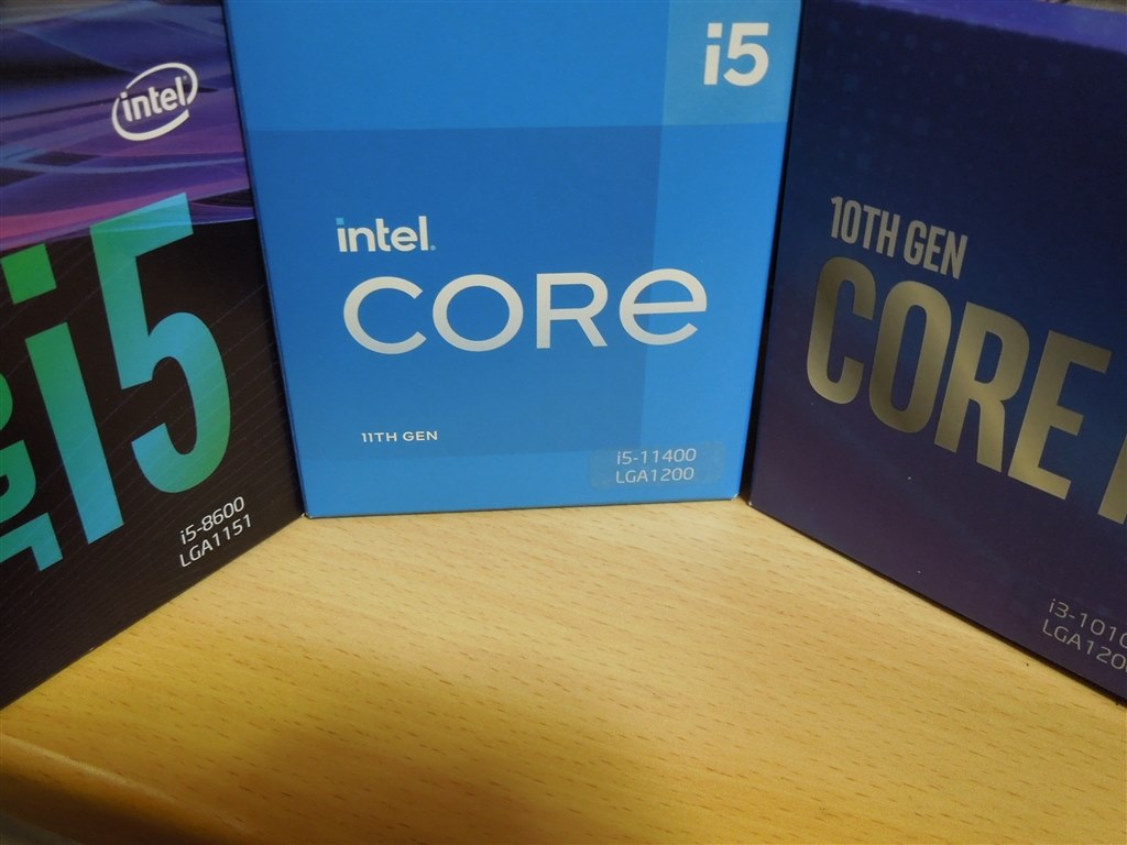 11400はまだまだ現役、若い者には負けな（以下略』 インテル Core i5