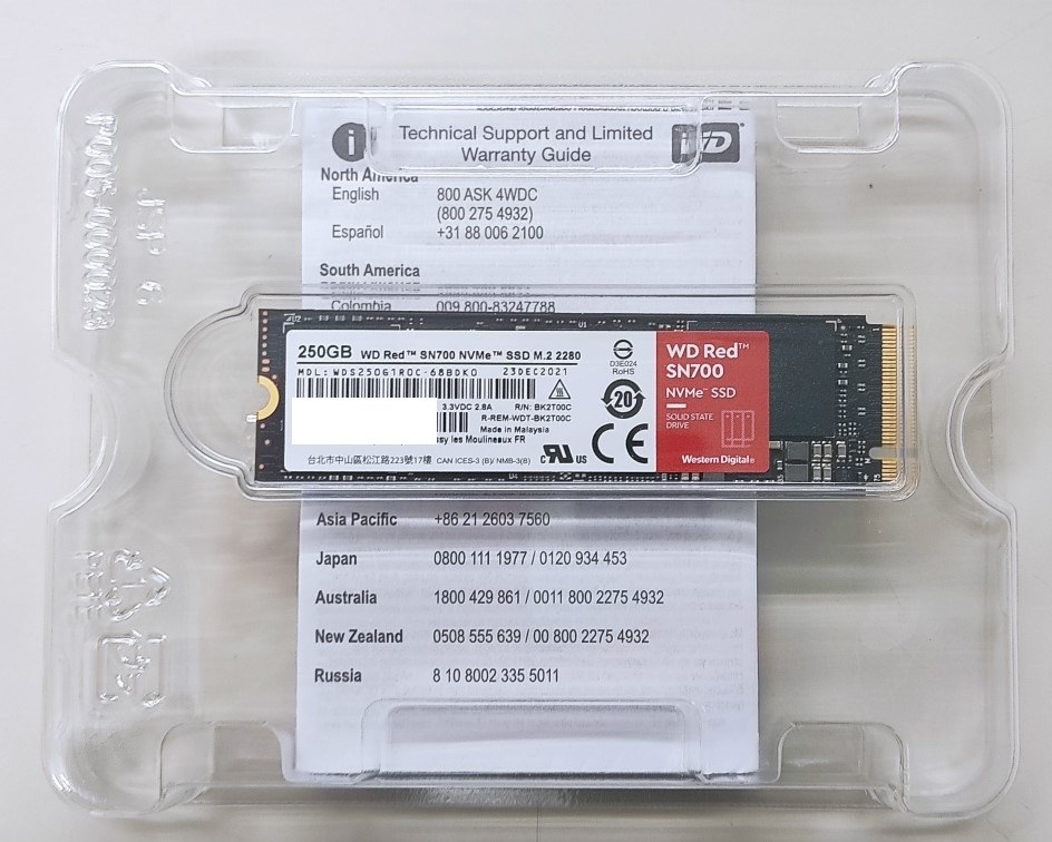 高負荷が長時間続く用途に最適なSSD』 WESTERN DIGITAL WD Red SN700 ...